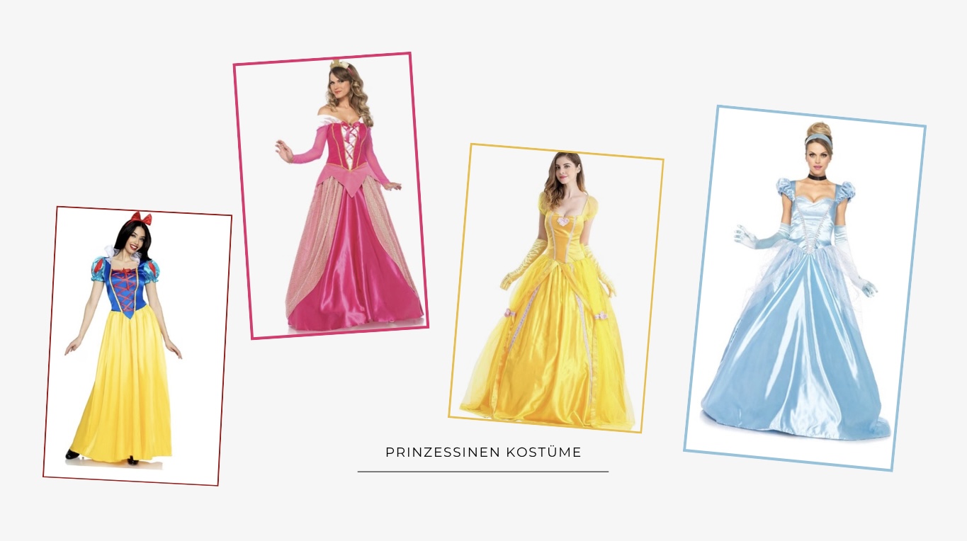 Disney-Prinzessinnenkostüme – märchenhafte Kostüme für ein märchenhaftes Karneval
