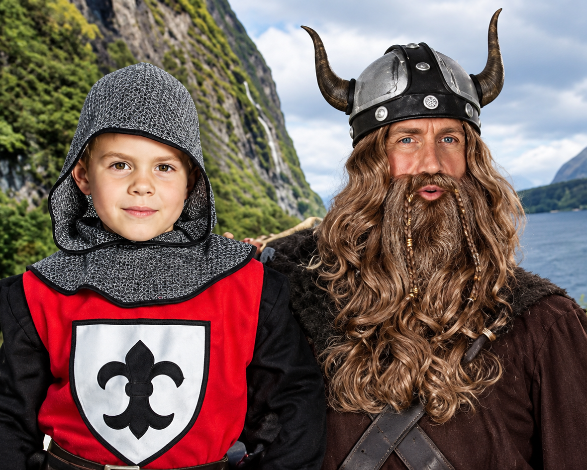Krieger, Ritter und Wikinger